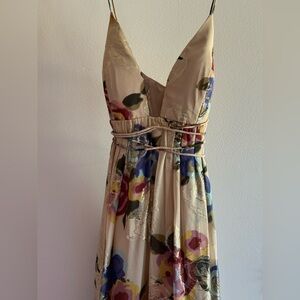 Free People Multicolor Floral Maxi Dress